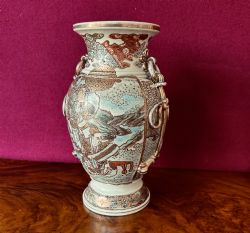 SATSUMA VASE CIRCA 1920