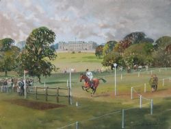 JOSEPH APPLEYARD HAREWOOD HORSE TRIALS WATERCOLOUR