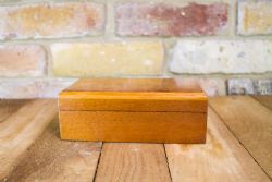 MAHOGANY AND CEDAR TRINKET BOX C1920