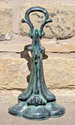 ART NOUVEAU CAST IRON DOORSTOP