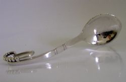 GEORG JENSEN STERLING SILVER PATTERN 41 SPOON 1931 ARTS CRAFTS