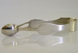 RARE SAMPSON MORDAN 1908 STERLING SILVER SUGAR TONGS ANTIQUE CHESTER