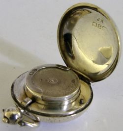 ANTIQUE STERLING SILVER SOVEREIGN CASE HOLDER 1899 VICTORIAN