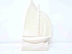 ART DECO LOUVIERE CRACKLE GLAZE SHIP