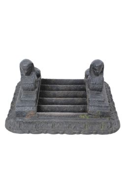 CAST IRON EGYPTIAN REVIVAL BOOT SCRAPER