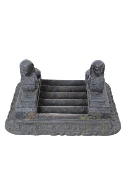 CAST IRON EGYPTIAN REVIVAL BOOT SCRAPER