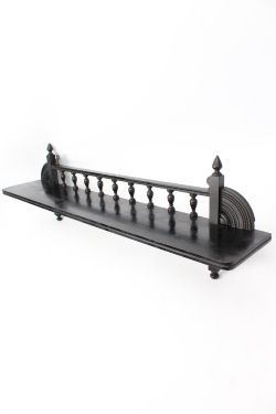 VICTORIAN AESTHETIC MOVEMENT HANGING SHELF