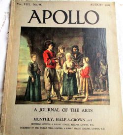 APOLLO VOL VIII NO 44 AUGUST 1928