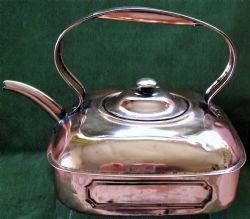 VINTAGE ENGLISH BELLING COPPER KETTLE