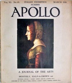 APOLLO VOL XI NO 63 MARCH 1930