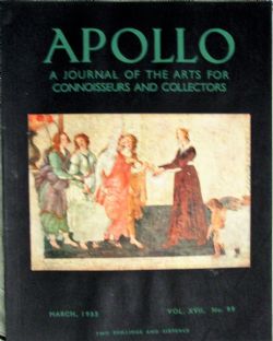 APOLLO VOL XVII NO 99 MARCH 1933