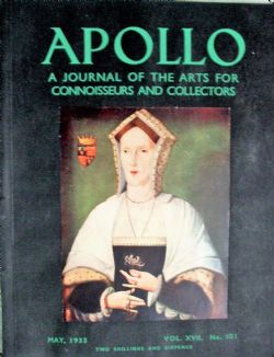 APOLLO VOL XVII NO 101 MAY 1933