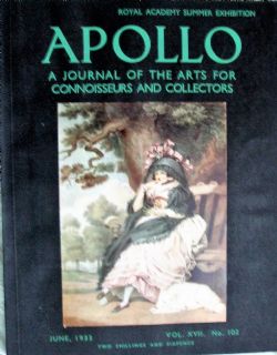 APOLLO VOL XVII NO 102 JUNE 1933