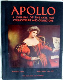 APOLLO VOL XVIII NO 104 AUGUST 1933