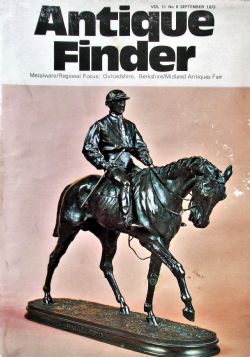 ANTIQUE FINDER VOL 11 NO 9 SEPTEMBER 1972