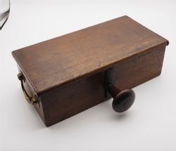 RARE 18TH CENTURY WALNUT COLLECTION BOX