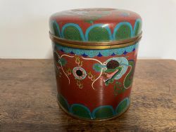 CHINESE CLOISONNE ENAMEL BOX