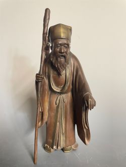 JAPANESE BRONZE FIGURE