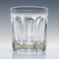 19TH CENTURY WHISKY GLASS TUMBLER C1850