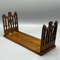 EDWARDIAN EXTENDING BOOK SLIDE BOOK ENDS