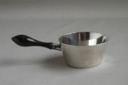 ANTIQUE SILVER BRANDY PAN