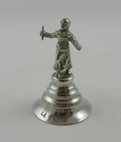 ANTIQUE SILVER BELL