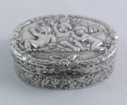 SILVER PILL BOX
