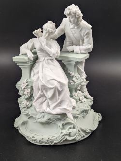 PARIAN BISCUIT FIGURINE BY TRIEBNER ENS CO VOLKSTEDT C 18941900