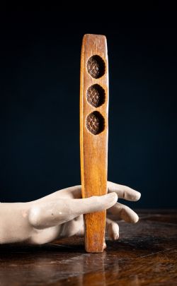 19TH CENTURY JAPANESE WAGASHI CONFECTIONARY SWEET MOULD