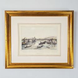 FRAMED 19TH CENTURY ANTIQUE ENGRAVING