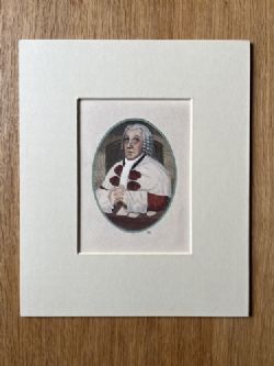 SIR WILLIAM NAIRNE LORD DUNSINNAN DATED 1799 BY JOHN KAY HANDCOLOURED ETCHING CIRCA 1838