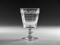 GEORGIAN RUMMER OF HORSE RACING INTEREST ENGLISH C1820