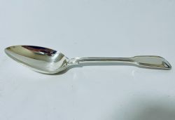 GEORGIAN SILVER SERVING SPOON