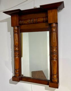 ANTIQUE MAHOGANY PIER MIRROR