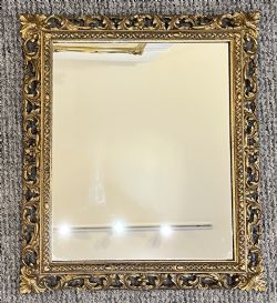 ANTIQUE GILTWOOD AND GESSO FLORENTINE STYLE MIRROR