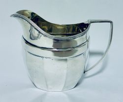 ANTIQUE SILVER MILK JUG