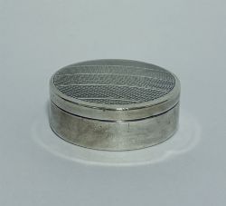 ANTIQUE SILVER PILL BOX