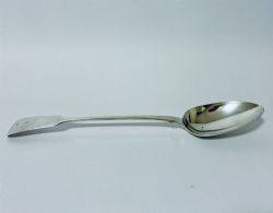 GEORGIAN SILVER SERVING SPOON