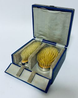 ANTIQUE SILVER CHRISTENING SET