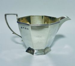 ANTIQUE SILVER MILK JUG