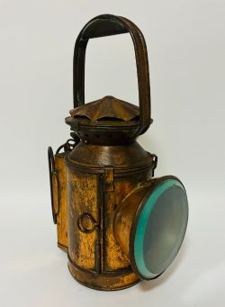 SOUTH EASTERN RAILWAY SIGNALLING LAMP