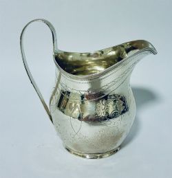 GEORGIAN SILVER CREAM JUG