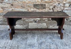 ANTIQUE RUSTIC HALL BENCH
