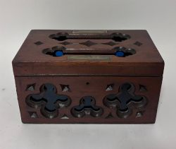 VICTORIAN GOTHIC STYLE CORRESPONDENCE BOX
