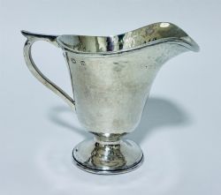 ARTS AND CRAFTS SILVER CREAM JUG