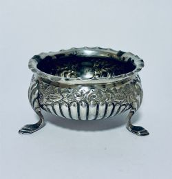 VICTORIAN SILVER SALT DISH