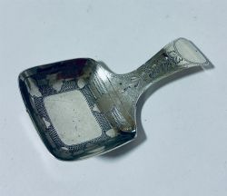 GEORGIAN SILVER CADDY SPOON