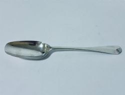 18TH CENTURY SILVER SERVING SPOON