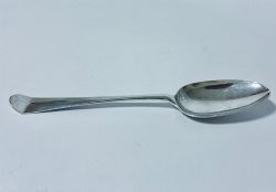 18TH CENTURY SILVER SERVING SPOON