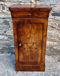 ANTIQUE FRENCH WALNUT POT CUPBOARD